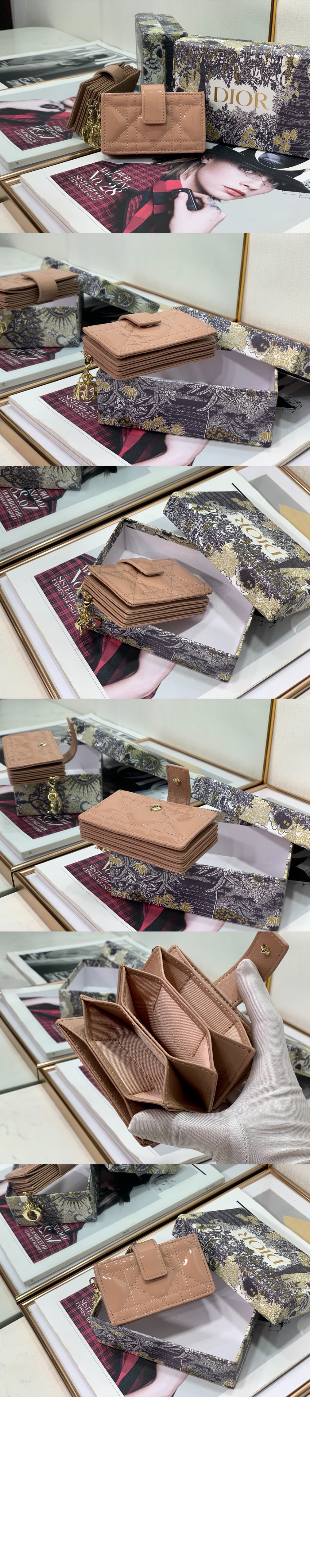 5-포켓 카드지갑 S0074 > Saddle Wallet - 새들 카드지갑