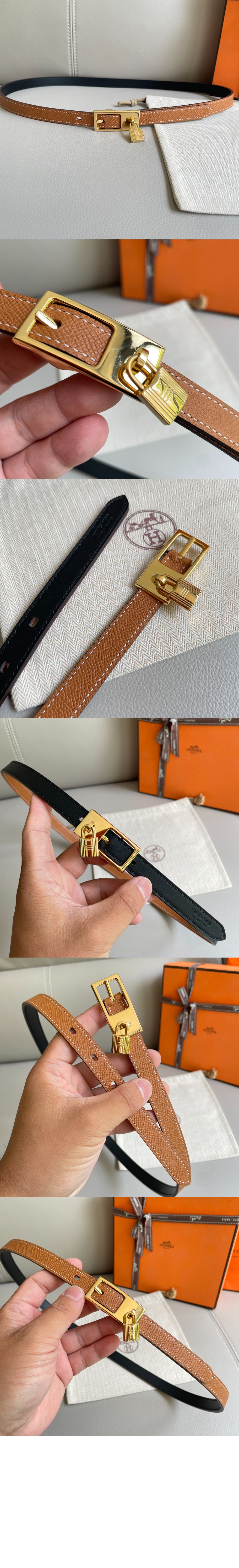 럭키 리버서블 벨트 > 에르메스