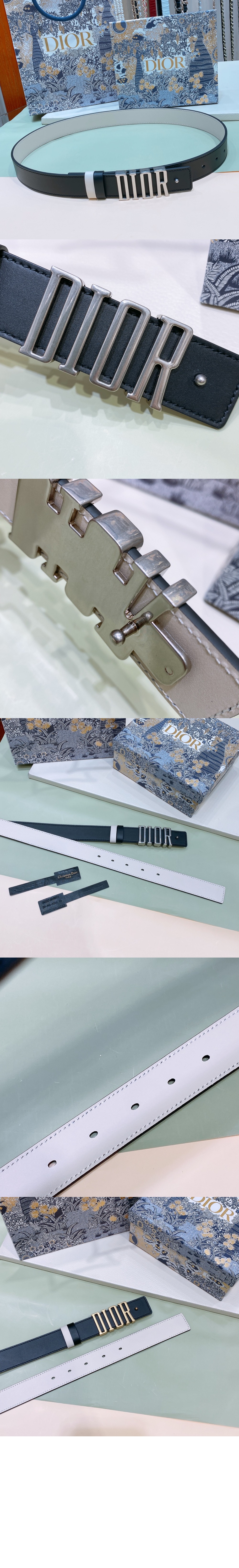 디펜스 리버서블 벨트 B0336 > 디올