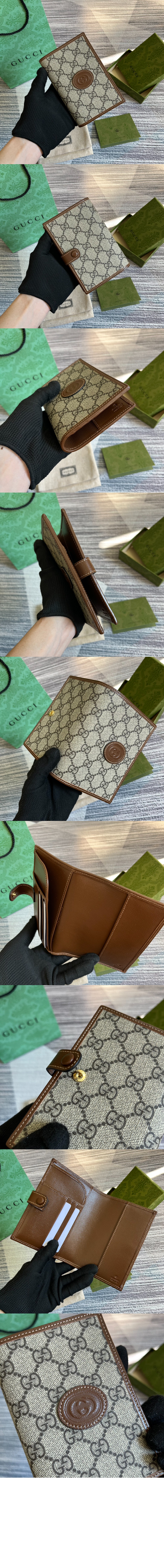 인터로킹 G 여권지갑 724562 > GG Emblem - GG 로고