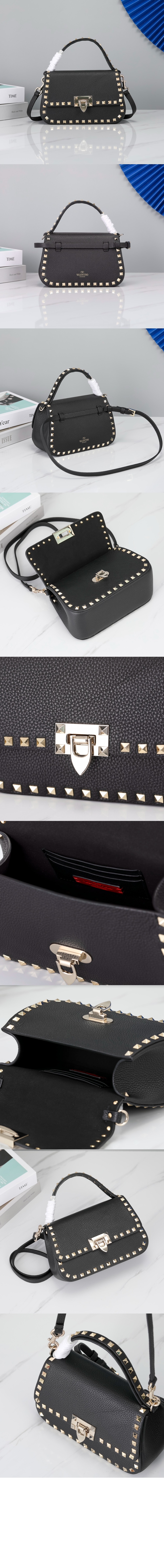 락스터드 탑 핸들 백 > Rockstud - 락스터드