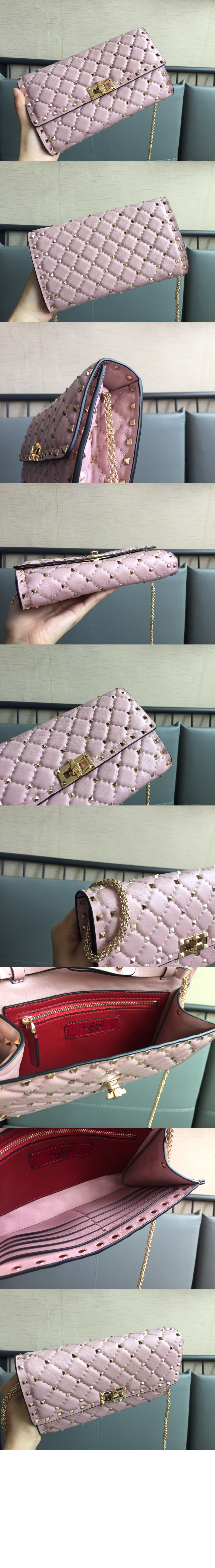 락스터드 플랩 체인 크로스백 > Rockstud - 락스터드