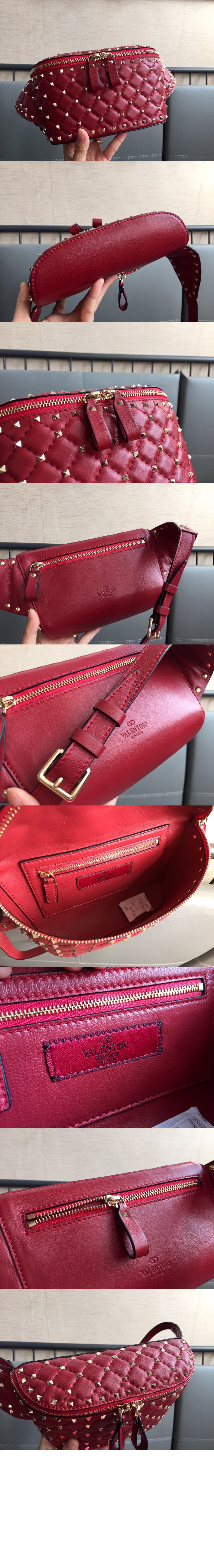 락스터드 스파이크 벨트백 > Rockstud - 락스터드