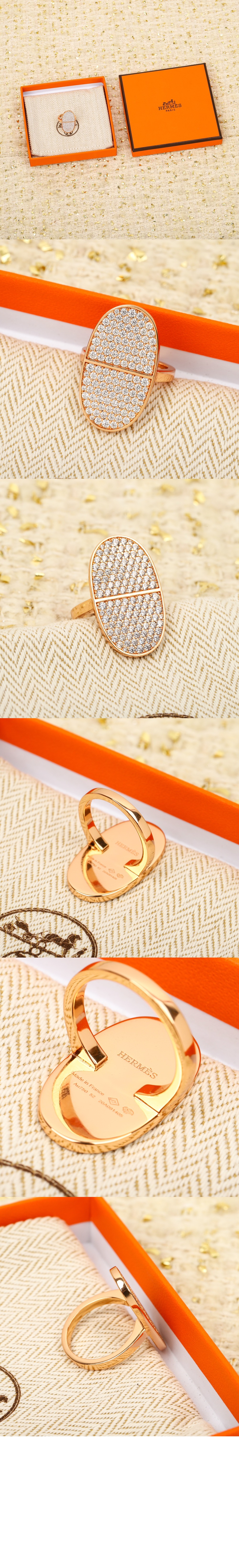 Chaine d ancre Verso 반지 > 에르메스