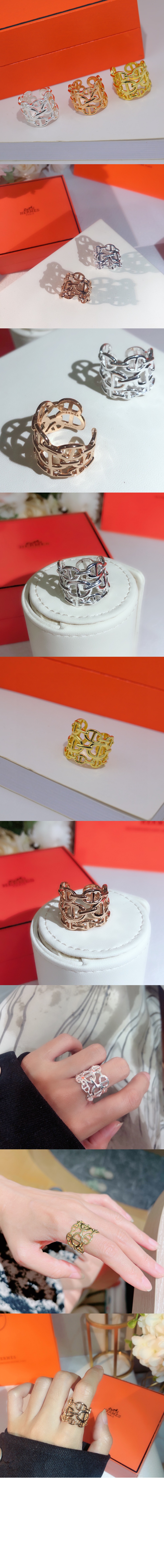 샹달 반지 라지 > 에르메스