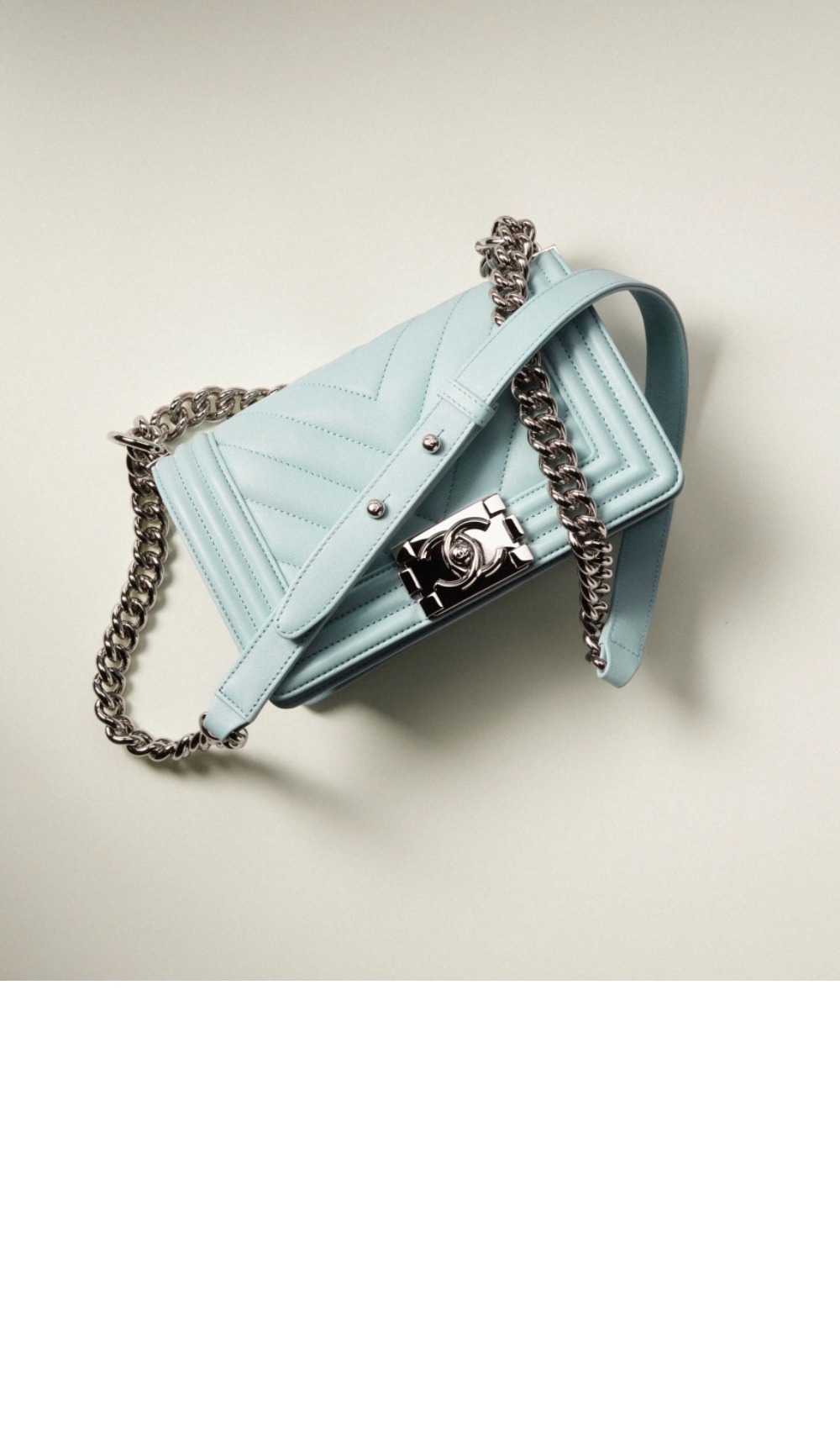 쉐브론 보이백 램스킨 스몰 인기색상 A67085 > Boy Chevron - 보이 쉐브론