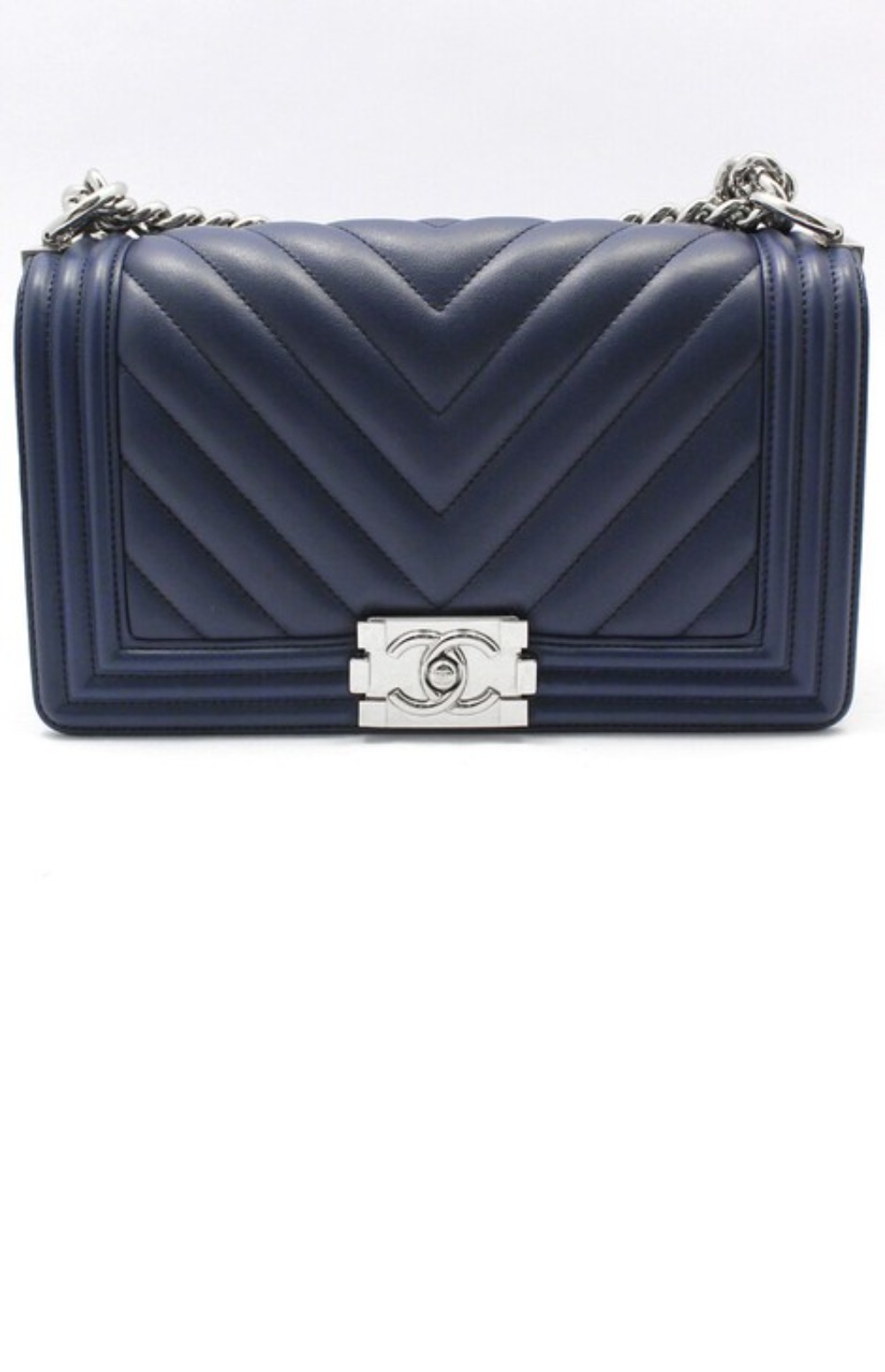 쉐브론 보이백 램스킨 미듐 인기색상 A67086 > Boy Chevron - 보이 쉐브론