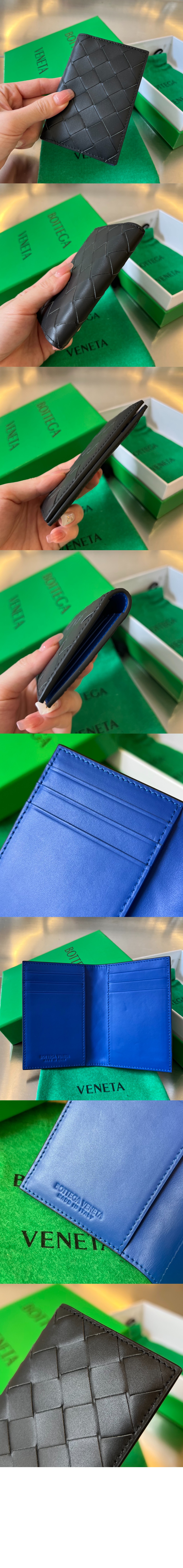 인트레치아토 플랩 카드 케이스 592619 > Intrecciato Card Case - 인트레치아토 카드지갑