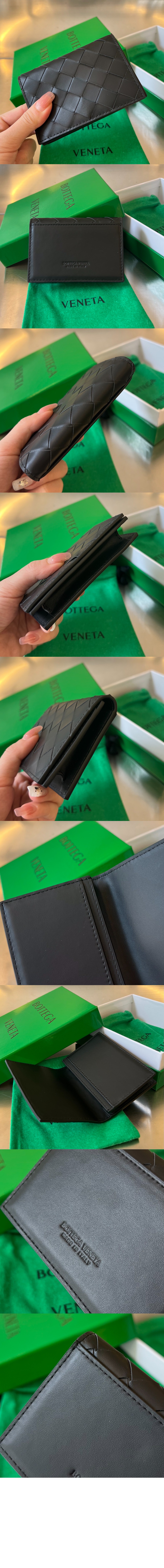 인트레치아토 명함 케이스 605720 > Intrecciato Card Case - 인트레치아토 카드지갑