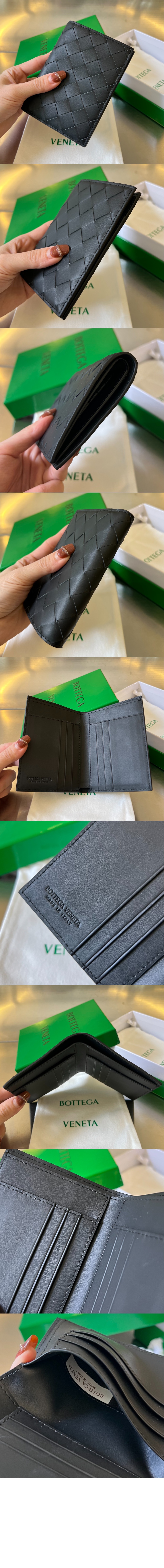 인트레치아토 플랩 지갑 742143 > Intrecciato Card Case - 인트레치아토 카드지갑