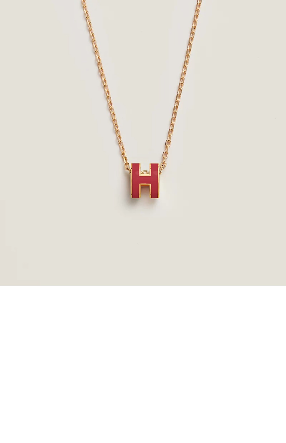 미니 팝아슈 목걸이 > 에르메스