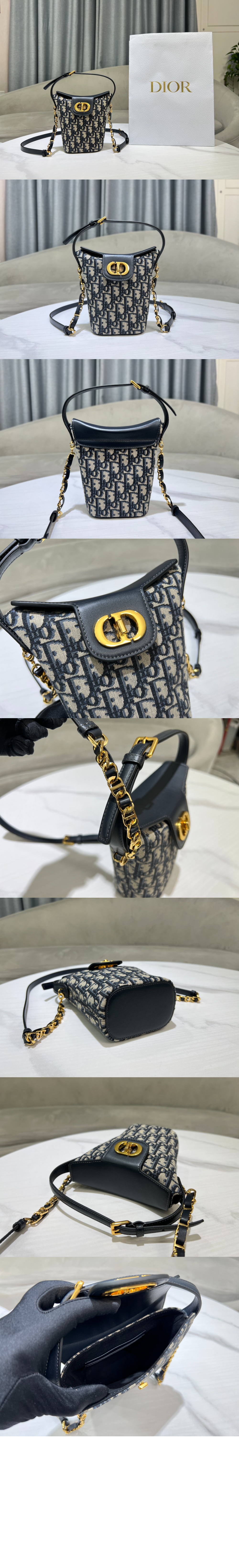 30 Montaigne Amber 미니 버킷 백 S2319 > Montaigne - 몽테인