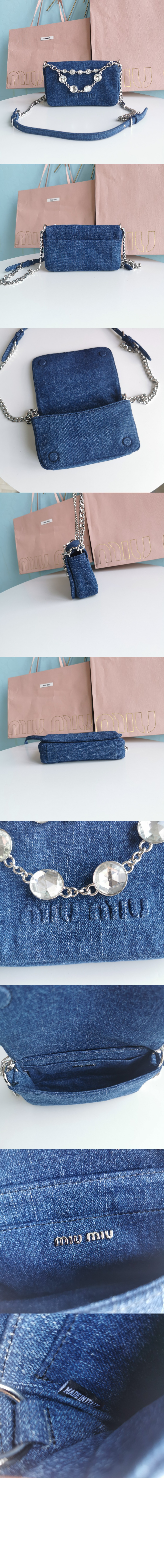데님 크리스탈 숄더백 5BD223 > Etc - 기타제품
