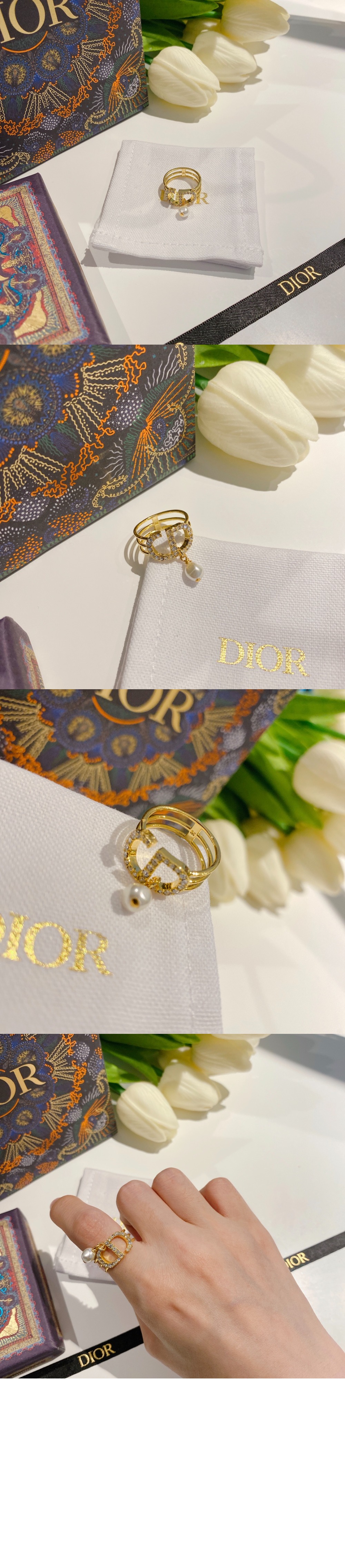 Petit CD 반지 R1049 > 디올