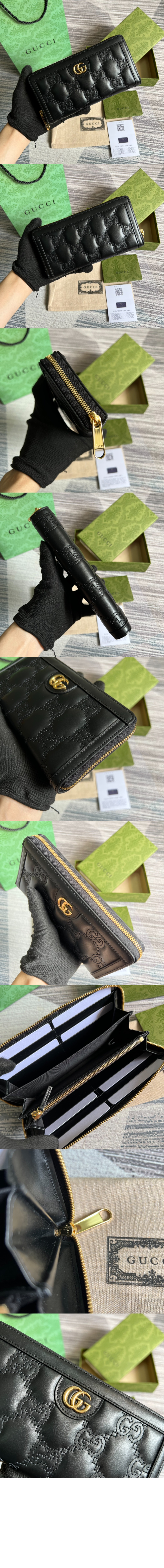 GG 마틀라세 지퍼월렛 723784 > GG Zipper Walle - GG 지퍼월렛