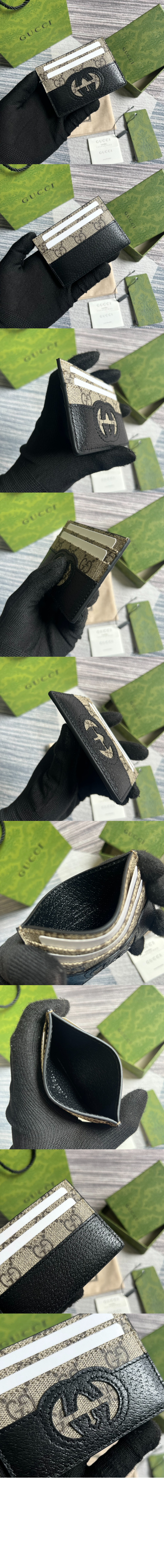 컷아웃 인터로킹 G 카드지갑 701425 > GG Zipper Walle - GG 지퍼월렛