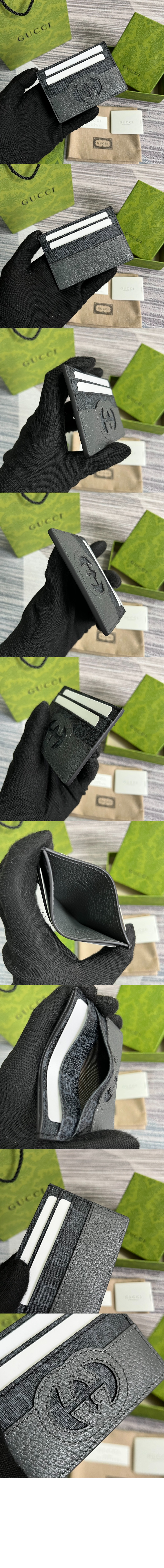 컷아웃 인터로킹 G 카드지갑 701425 > GG Zipper Walle - GG 지퍼월렛