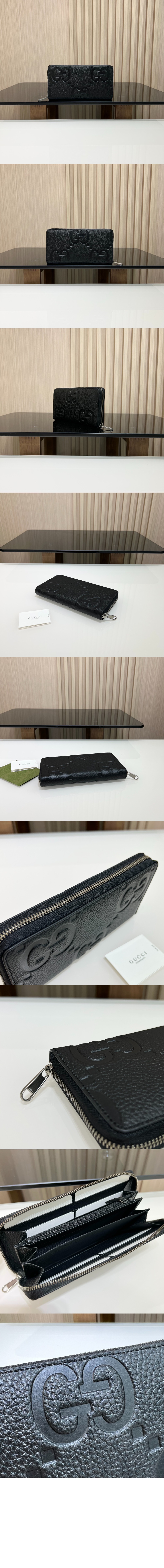 점보 GG 지퍼월렛 739484 > GG Zipper Walle - GG 지퍼월렛