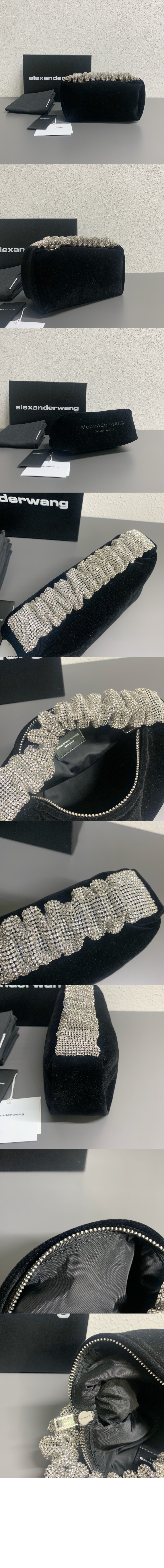 스크런치 벨벳 호보백 20121R > Prisma - 프리즈마