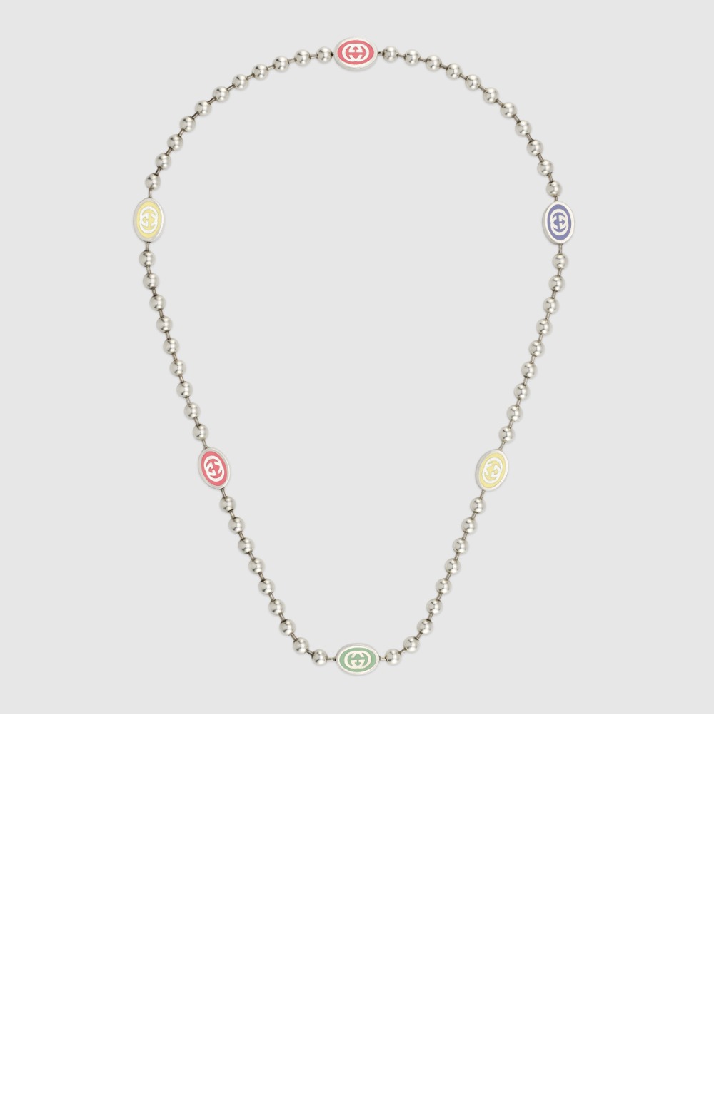 인터로킹 G 볼 체인 목걸이 753448 > Etc - 기타제품