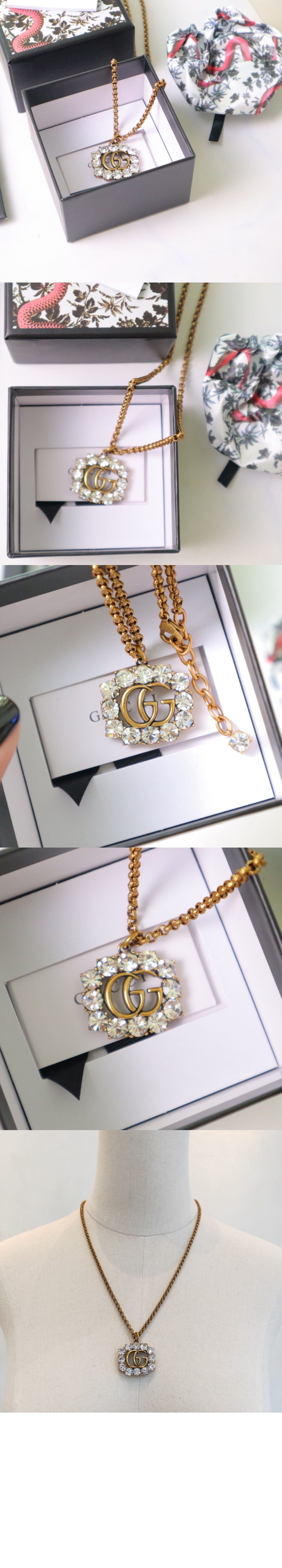 크리스탈 GG 목걸이 645675 > Etc - 기타제품