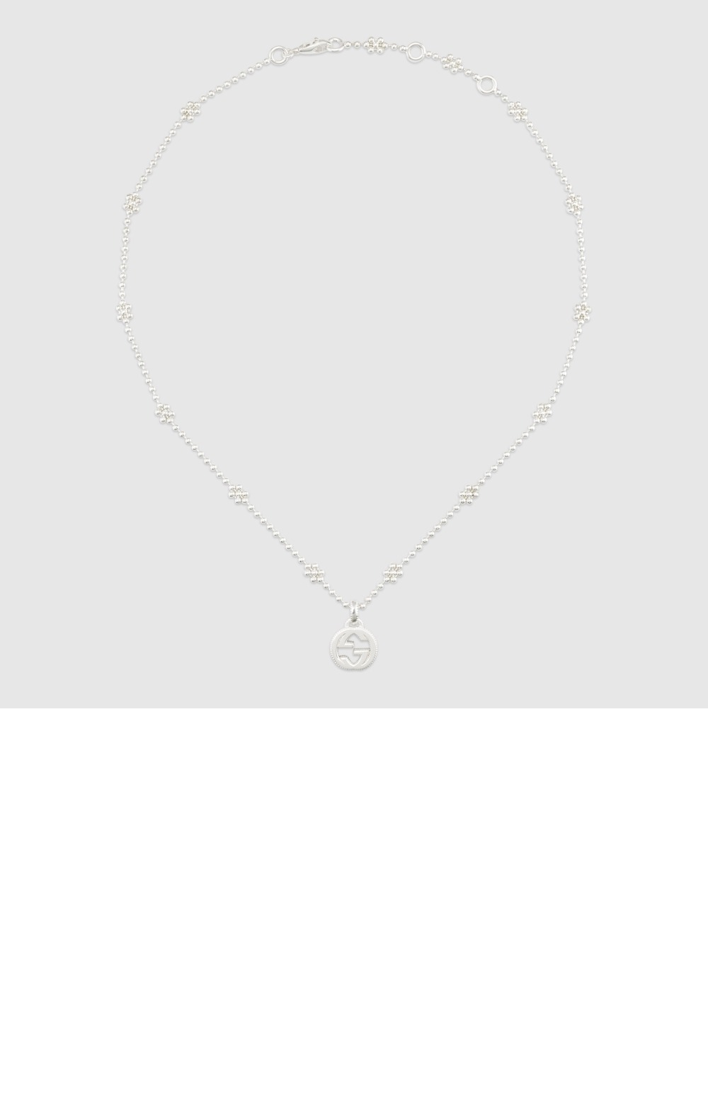 인터로킹 G 실버 목걸이 ‎479221 > Etc - 기타제품