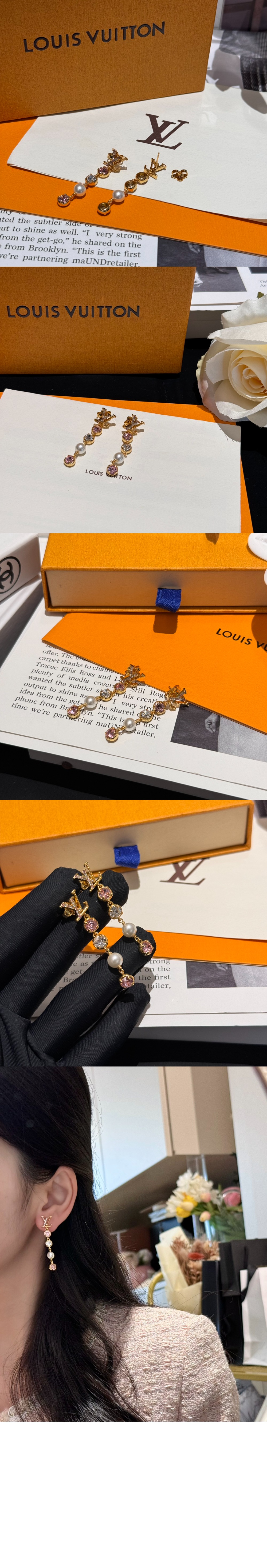 LV 아이코닉 트레조 귀걸이 M01510 > Etc - 기타제품