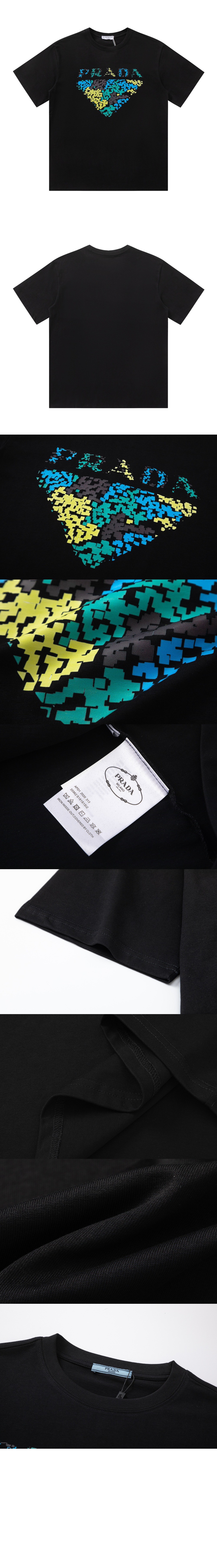 플라워 코튼 톱 > 프라다