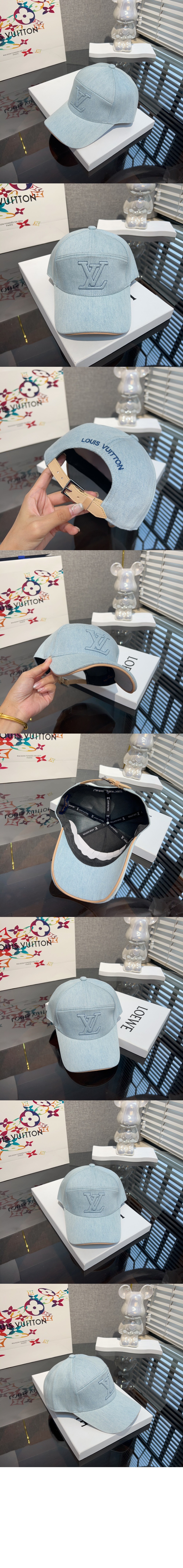 LV 블리치드 캡 M7086M > 루이비통