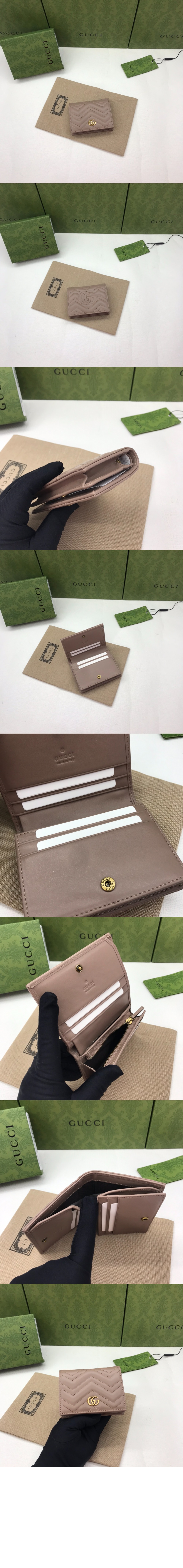 GG 마몽 마틀라세 카드지갑 ‎466492 > GG Marmont - GG 마몽