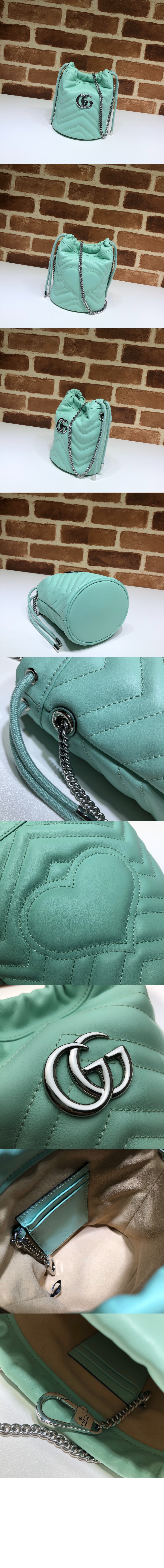 마몽 미니 버킷백 575163 > GG Marmont - GG 마몽