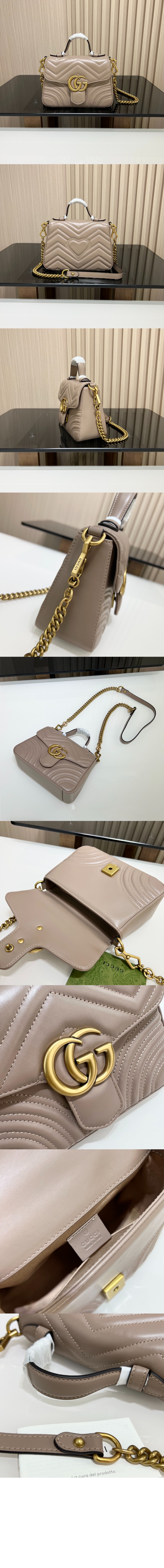 GG 마몽 미니 탑핸들백 547260 > GG Marmont - GG 마몽