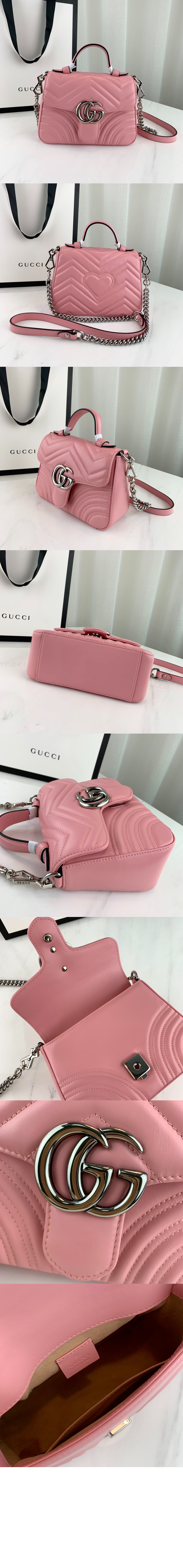 GG 마몽 미니 탑핸들백 547260 > GG Marmont - GG 마몽