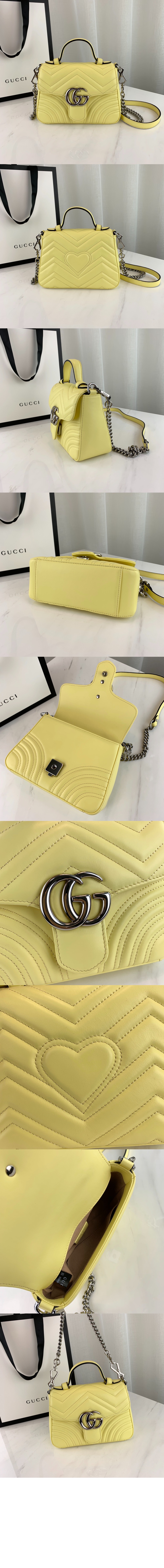 GG 마몽 미니 탑핸들백 547260 > GG Marmont - GG 마몽