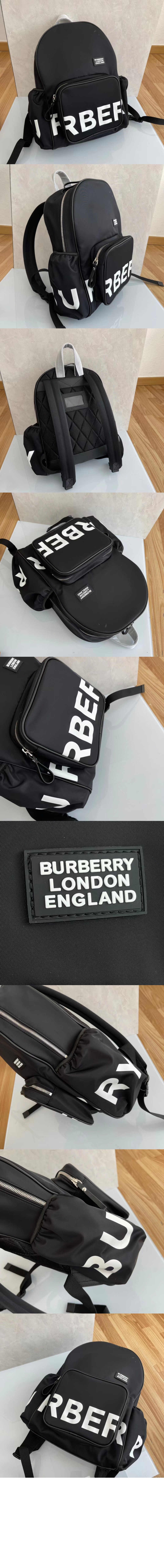 백팩 로고 프린트 나일론 80412351 > Backpack - 백팩