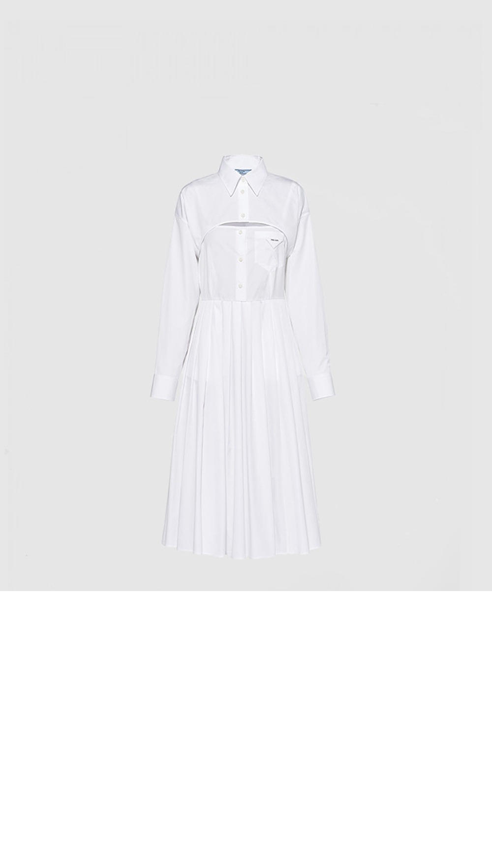 로고 원피스 > 프라다