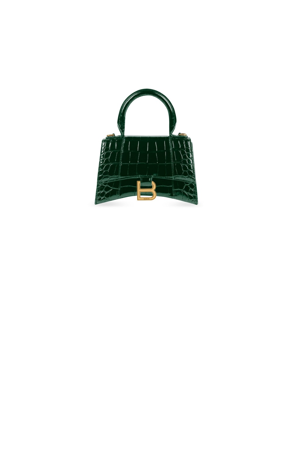 아워글래스 XS 크로커다일 엠보싱 핸드백 592833 > Hourglass - 아워글래스