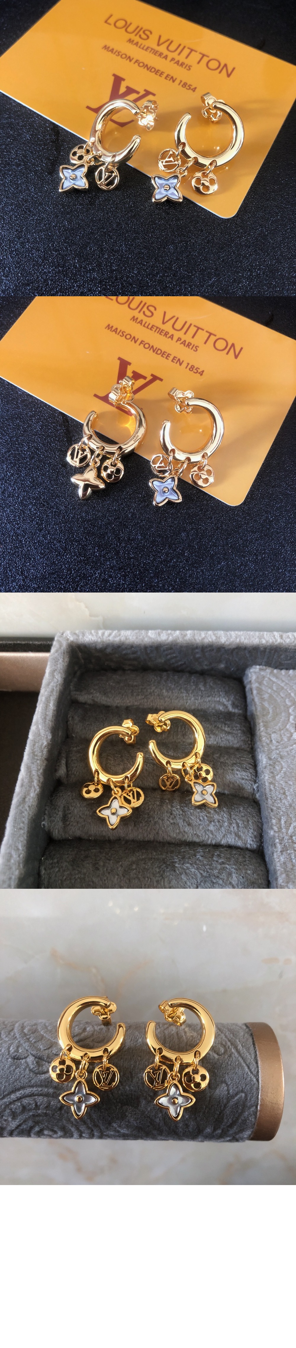 마이 블루밍 스트라스 귀걸이 M00604 > Etc - 기타제품