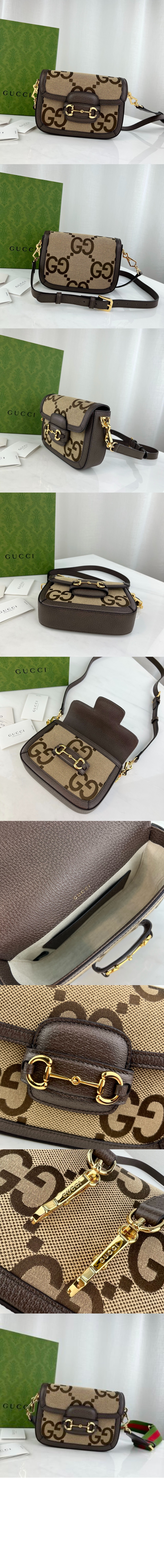 홀스빗 1955 점보 GG 미니백 658574 > Horsebit 1955 - 홀스빗 1955