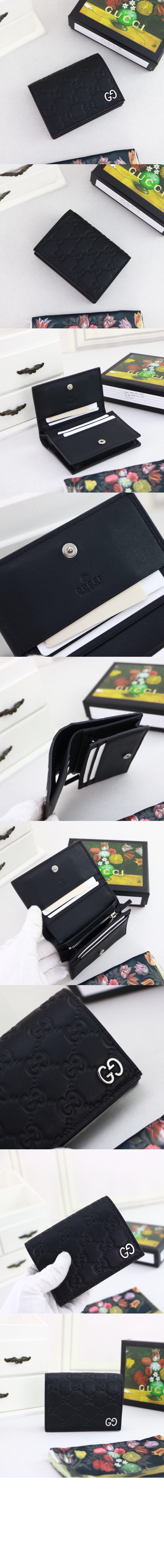 시마 시그니처 카드지갑 ‎522869 > GG Emblem - GG 엠블럼