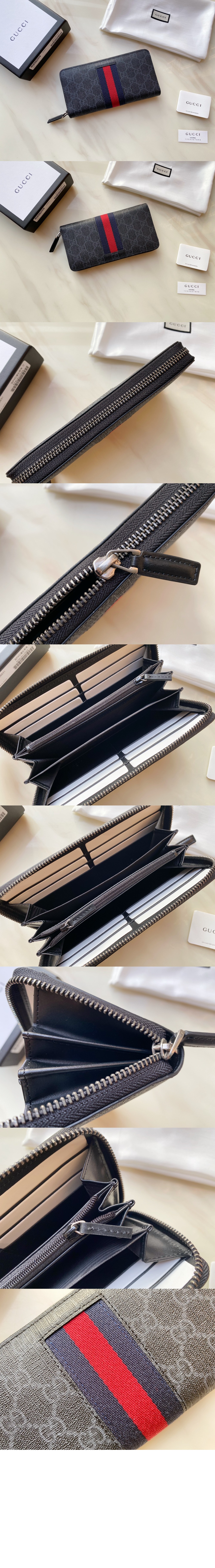 GG 수프림 웹 지퍼월렛 ‎408831 > Etc - 기타제품