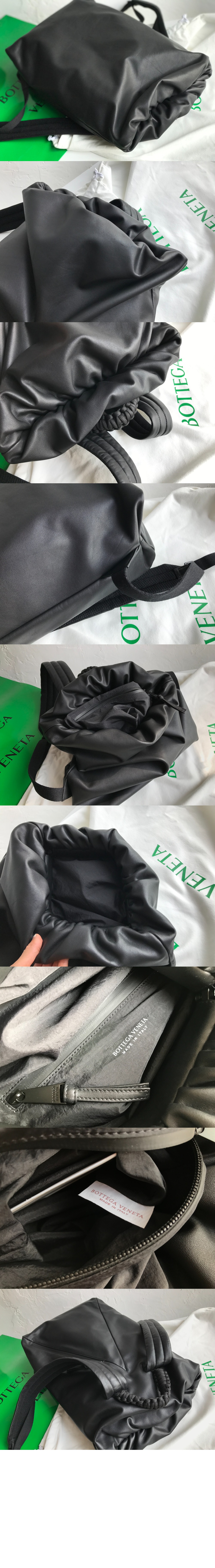 롤 탑 레더 백팩 629858 > Backpack - 백팩