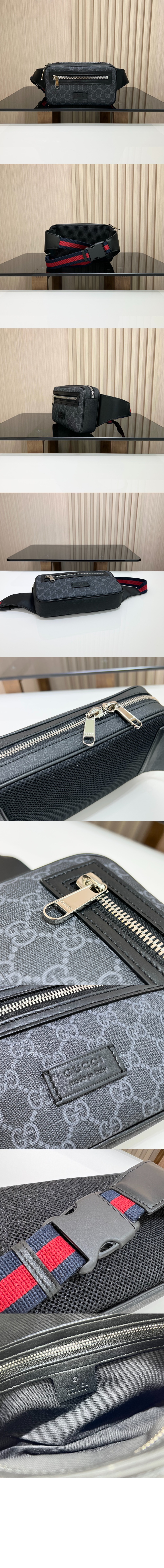 소프트 GG 수프림 벨트백 474293 > GG Belt Bag - GG 벨트백