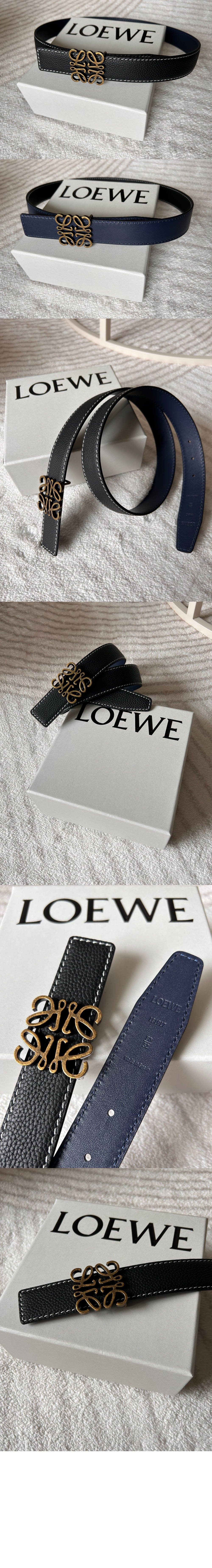 리버서블 애너그램 벨트 > 로에베