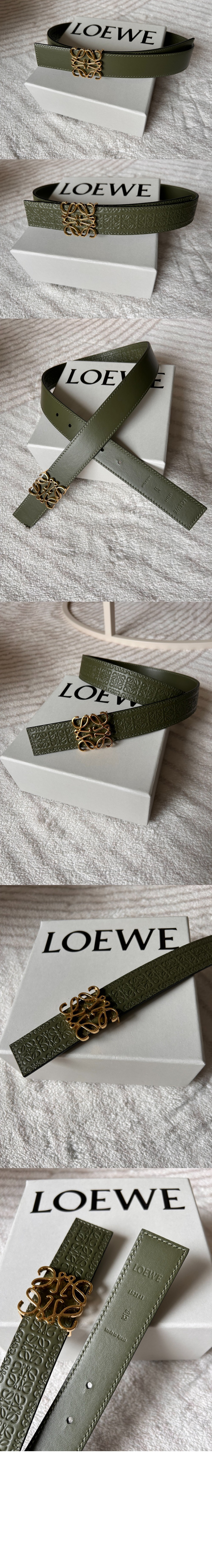 리버서블 애너그램 벨트 > 로에베