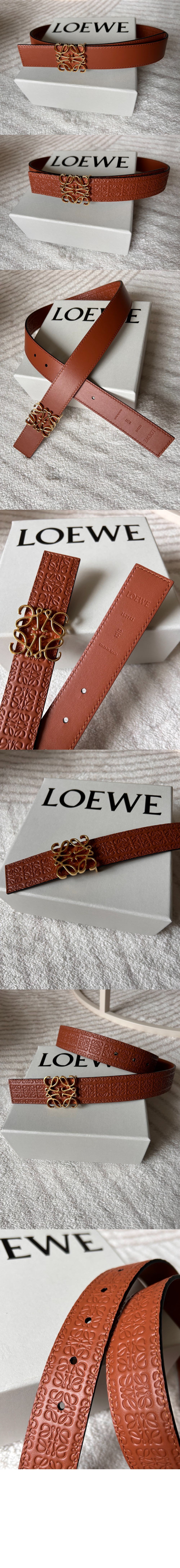 리버서블 애너그램 벨트 > 로에베