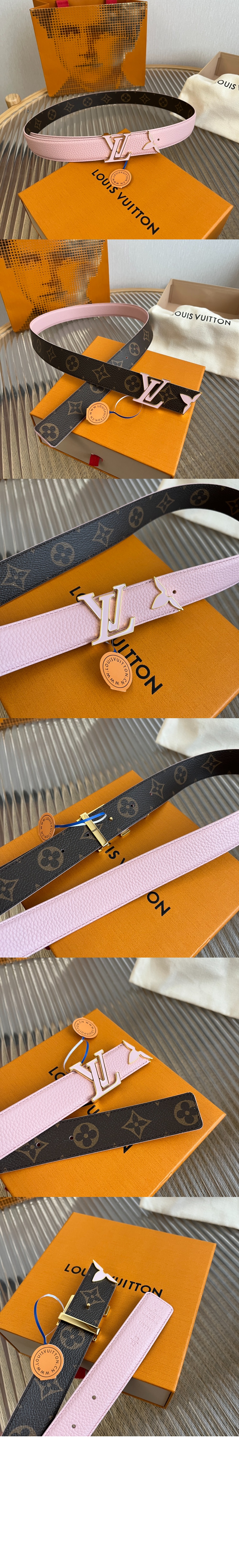 LV 플라워그램 벨트 M8231U > 루이비통