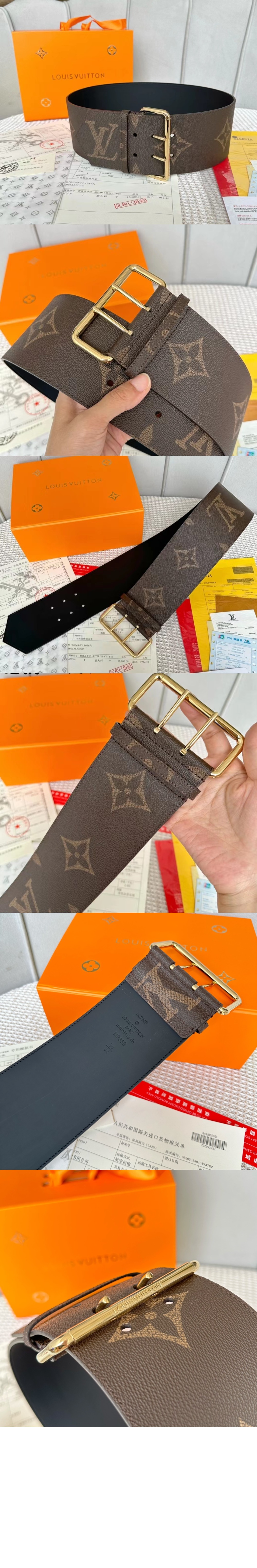 오버사이즈 버클 벨트 MP359U > 루이비통