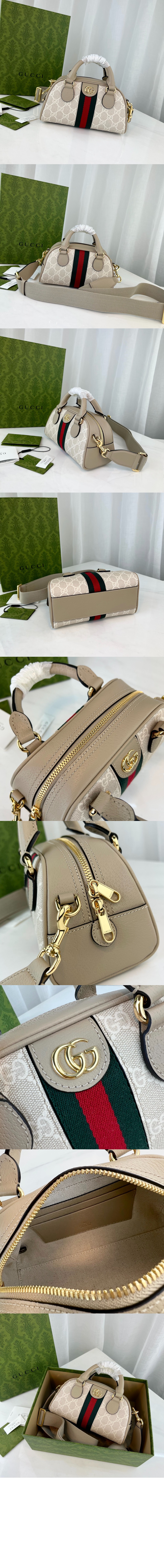 오피디아 GG 미니 탑 핸들백 724606 > Ophidia - 오피디아