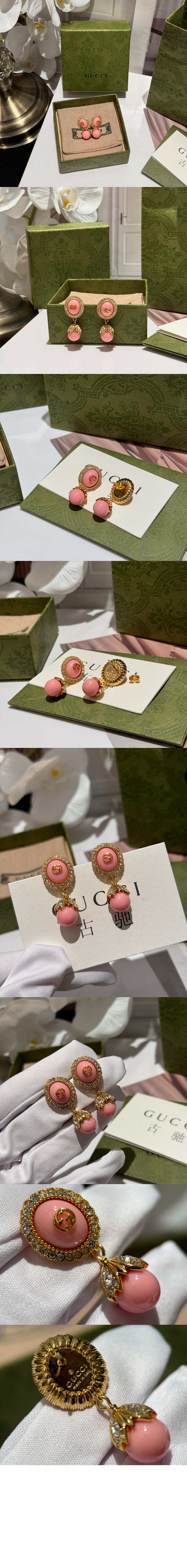 인터로킹 G 펄 귀걸이 753926 > Etc - 기타제품